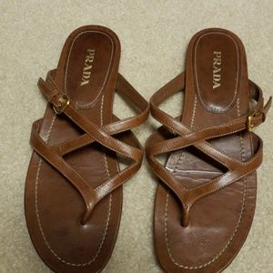 🎄REDUCED!!!🎄Prada Sandals/Flats